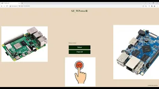 Writing python web service to power off or reboot raspberry pi