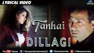 tanhai saaya bhi saath lyrical video dillagi sunny deol u0026 urmila matondkar ishtar music