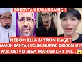 DONDYTAN KALAH SAING,MAKIN RAMAI UCLIM MURTAD DIROOM ELIA MYRON...PARA ULAM4 BISA NG4MUK LHT INI..😱
