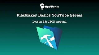 Lesson 52 JSON Append