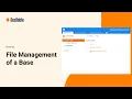 File management in a SeaTable base