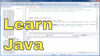 Learn Java - Exercise 05x