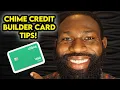 CHIME CREDIT BUILDER CARD - TIPS TO IMPROVE CREDIT FAST