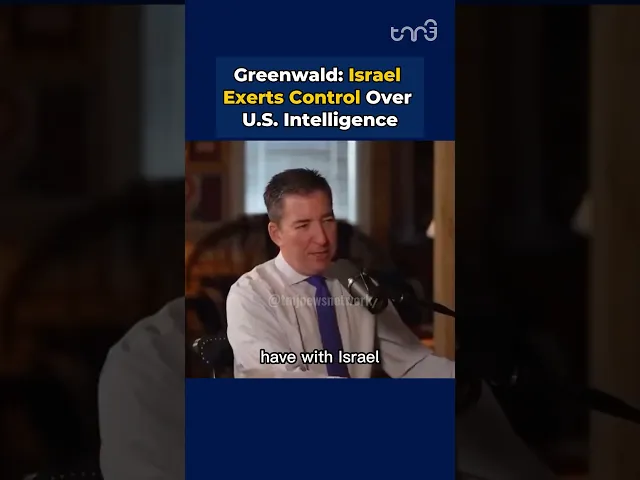 ⁣In An Interview With Tucker Carlson, Greenwald Says Israel Exerts Control Over U.S. Intelligence