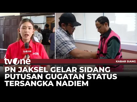 Sidang Putusan Praperadilan Nadiem Makarim kembali Digelar