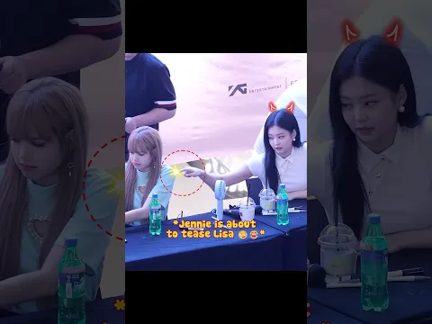 Jennie Can't Stop Poking The Other Members 😂🤣 #shorts #blackpink #jennie