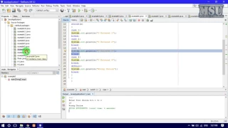 Java Class 3 - Switch Case