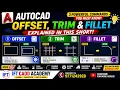 AutoCAD RECTANGULAR ARRAY Command in 40 Seconds Hindi