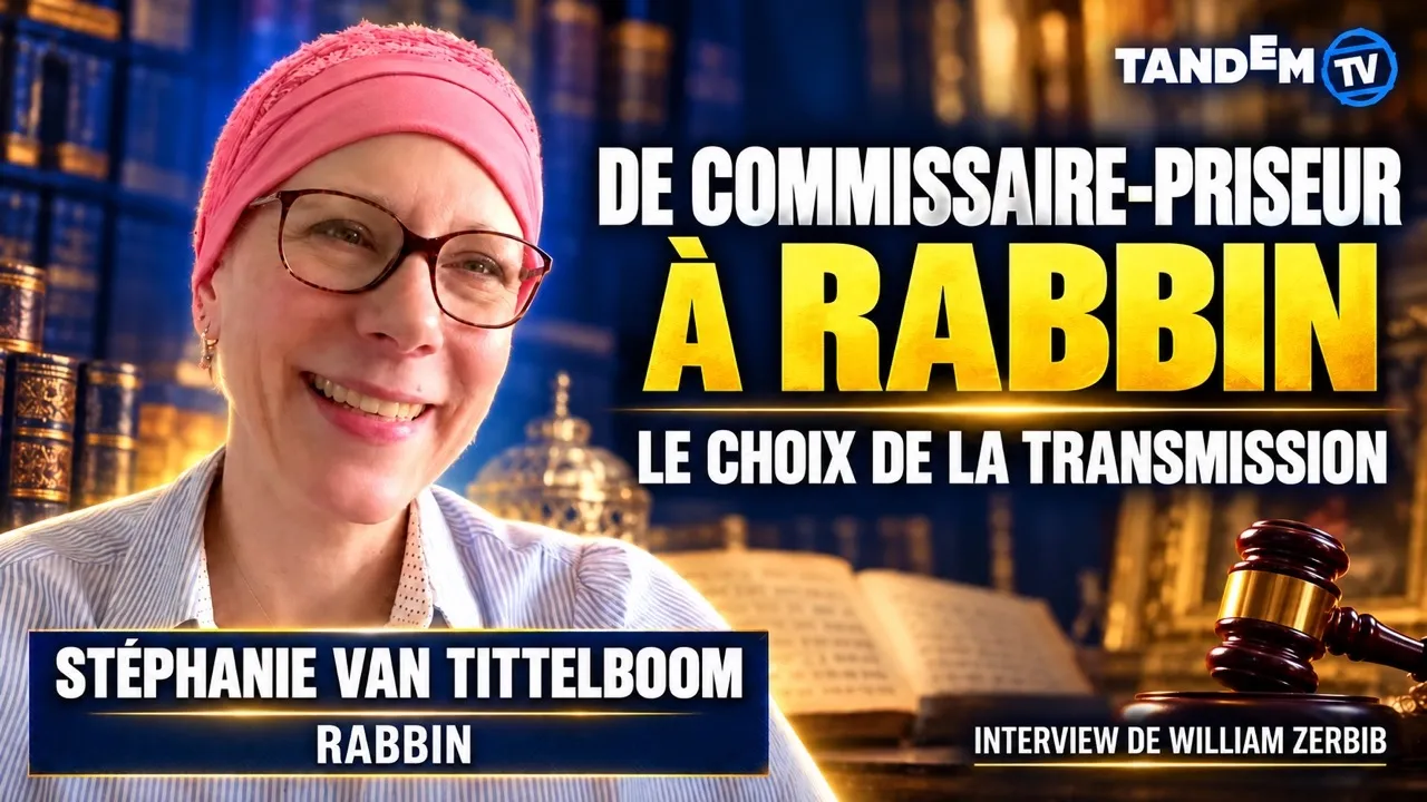 De commissaire-priseur à rabbin : le choix de la transmission | Stéphanie Van Tittelboom