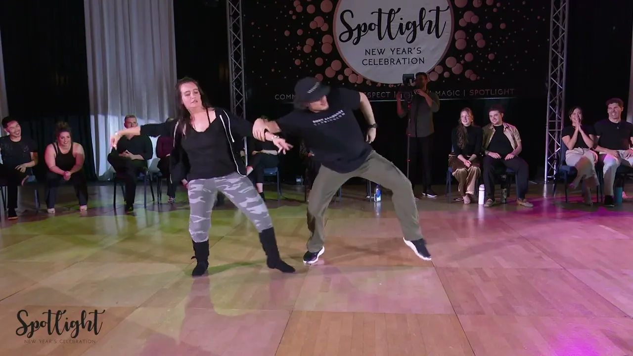 Spotlight New Year's Celebration 2023 Open Strictly Swing Jesse Lopez & Jennifer DeLuca