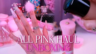 Pink lovers must have! Calm you down with ASMR unboxing.