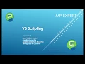 VB Script Episode 9 Reading and Writing with Excel object in VB