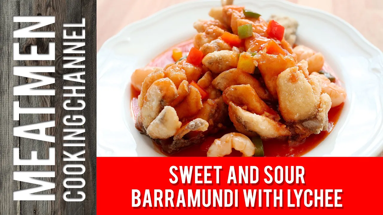 Sweet and Sour Barramundi with Lychee - 