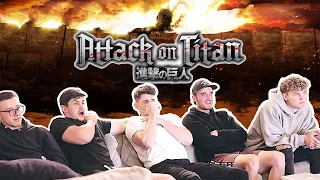 anime haters watch attack on titan 1x1 