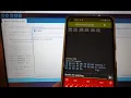 Use usb-serial-for-android app to send data from your phone to arduino or any serial device