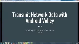 Transmit Network Data with Android Volley 4 of 6