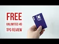 Unlimited and Free 4G - TPG Review