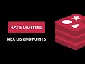 Upstash Redis Rate Limit Next js Tutorial 2025