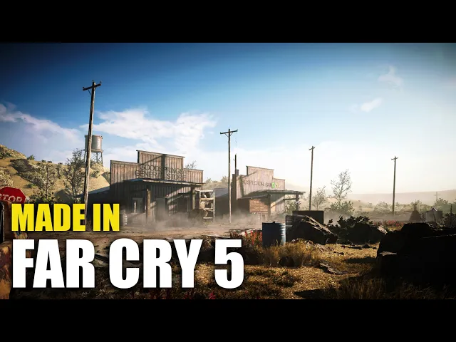 Goodsprings from Fallout: New Vegas recreated in Far Cry 5.
