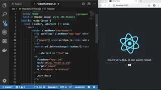 React Js - Destructuring the props and state in React Tutorial