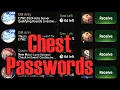New Chests Passwords