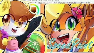 Coco Bandicoot Speedpaint