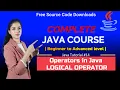 Logical Operators in Java Short Circuiting in Java HINDI