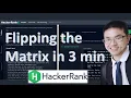 3 minutes Flipping the Matrix - HackerRank Mock test