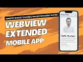 Convert website to Mobile Extended V Flutter Webview 2023 Urdu Hindi