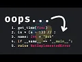 5 Awful Python Mistakes To Avoid