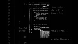 Java Program Fibonacci Number Fibonacci Series Recursive Approach