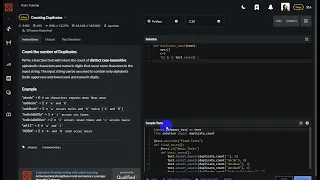 Counting Duplicates - Python