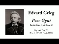 Grieg: Peer Gynt Suite No. 1 & 2, Op. 46, 55 (with Score)