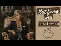 Suze Orman s Top Saving Tips