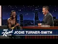 Download Lagu Jodie Turner-Smith on Bringing Her Daughter to the Tron: Ares Premiere \u0026 Her Incredible Dress
