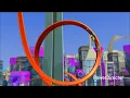 Team hot wheels super loop scene with oh susanna camptown