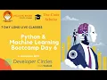 Python Machine Learning Bootcamp Day 6 College Baba The Code Scholar Must Watch
