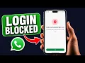 Fix WhatsApp Login Not Available Right Now Error in 2026 100 Working