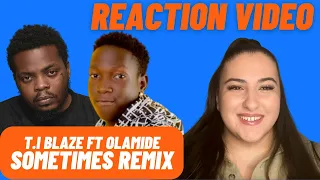 just vibes reactions t i blaze ft olamide sometimes remix