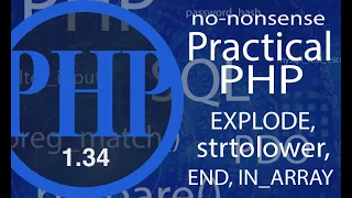 Advance Practical PHP EXPLODE END IN - ARRAY
