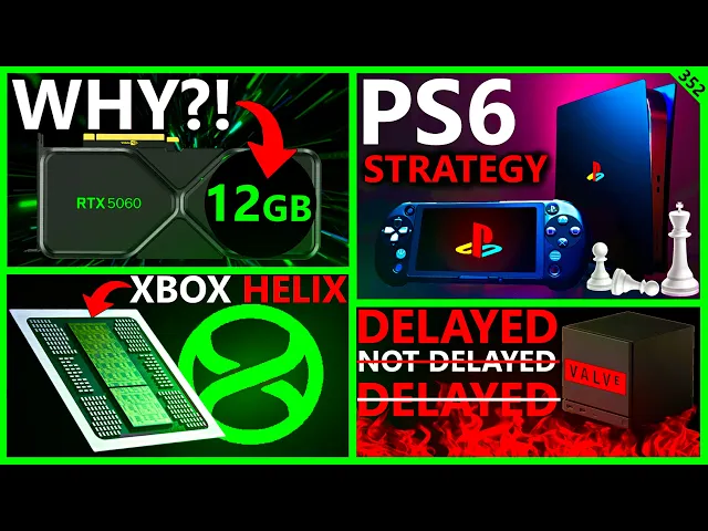 Nvidia RTX 5060 12GB, PS6’s Next-Gen Strategy, XBOX Helix, Steam Machine Delay | Broken Silicon 352