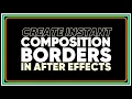SECRET TIME SAVING PRESET in After Effects Adobe Quick Tip Tutorial