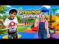 Ms Rachel inspired toddler learning Learning at an Outdoor Playground
