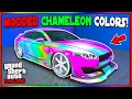 EASY CHAMELEON MODDED PAINTJOB ON ANY CAR IN GTA 5 ONLINE Modded Crew Color Paintjob Tutorial