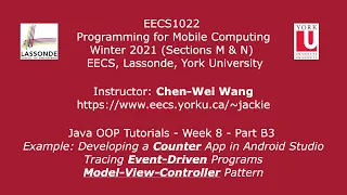 EECS1022 W21 - Java Tutorials