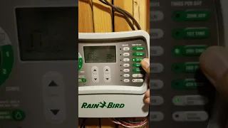 Rainbird SST 600in turn off 2ND TIME per day
