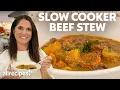 How to Make Slow Cooker Beef Stew Get Cookin Allrecipes