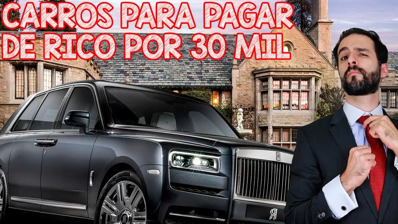 Carros para pagar de rico com 30 mil reais - BMW, Azera, Civic e outros