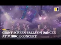 Download Lagu At least 2 people injured by giant video screen falling onto stage at Mirror concert in Hong Kong