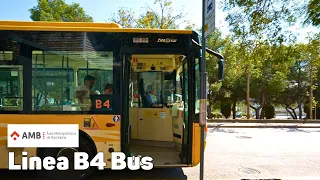 Line B4 Bus - Barcelona Spain